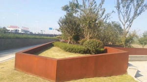 浏阳耐候钢挡土墙